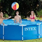 Intex 10Ft X 30Inch Round Metal Frame Pool