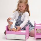 Mini Baby Coquet Wooden Storage Drawer And A Doll Size 28Cm