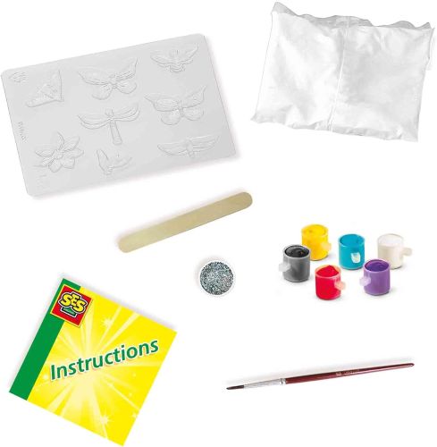 SES CREATIVE CASTING & PAINTING BUTTERFLY GLITTER SET