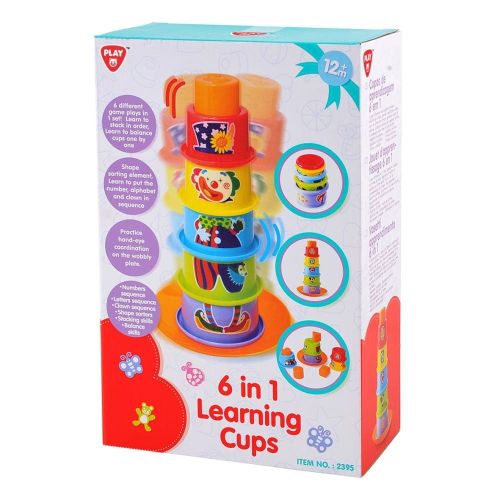 PLAY GO 6 IN 1 LEARNING CUPS