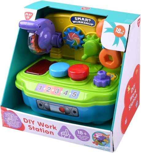 PLAY GO DIY WORK STATION BATTERY OPERATED