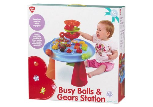 PLAY GO BUSY BALLS & GEARS STATION