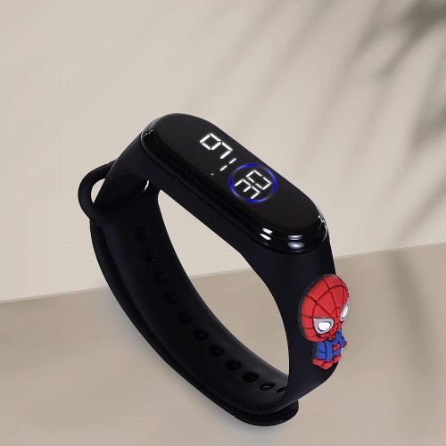 LED SMART DIGITAL WATCH -SPIDERMAN