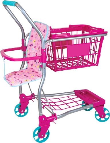 SHOPPING CART WITH 16 INCH SOFT BABY DOLL