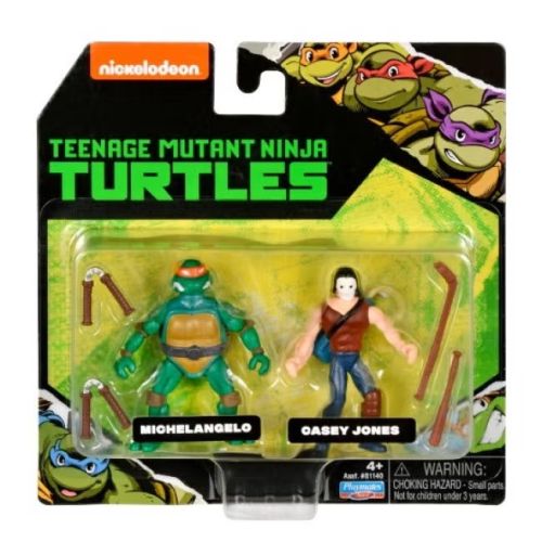 PLAYMATES TMNT CLASSIC MINI FIGURE 2 PACK (80-90’S)- MICHELA