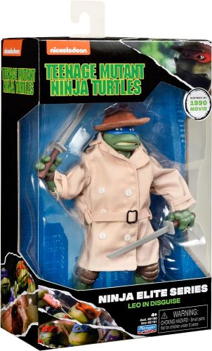 PLAYMATES TMNT CLASSIC ELITE 6" - LEONARDO IN DISGUISE