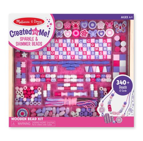 MELISSA & DOUG - CREATED-BY-ME SPARKLE & SHIMMER BEADS