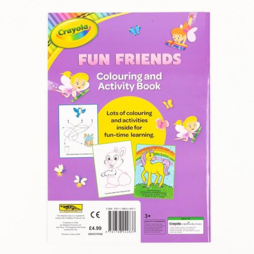 Alligator Crayola Fun Friends Colouring & Activity Book