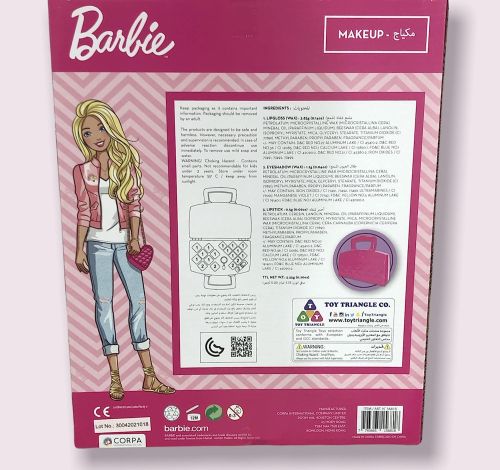 Barbie Plastic Bag With Cosmetics In A Box With