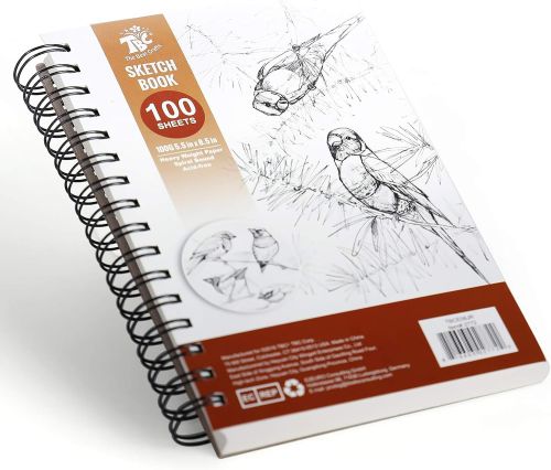 100 SHEETS SKETCH BOOK (5.5 X 8.5 IN)