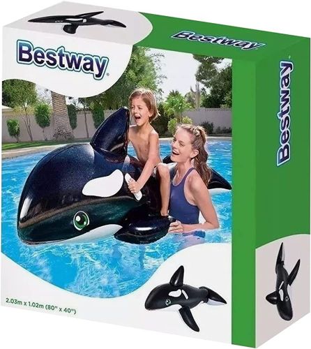 Bestway - Jumbo Whale Ride-On (2.03M X 1.02M)