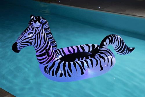 Bestway - Lights & Stripes Zebra Float (2.54M X 1.42M) 