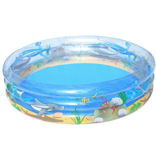 BESTWAY - TRANSPARENT SEA LIFE POOL 201X53CM