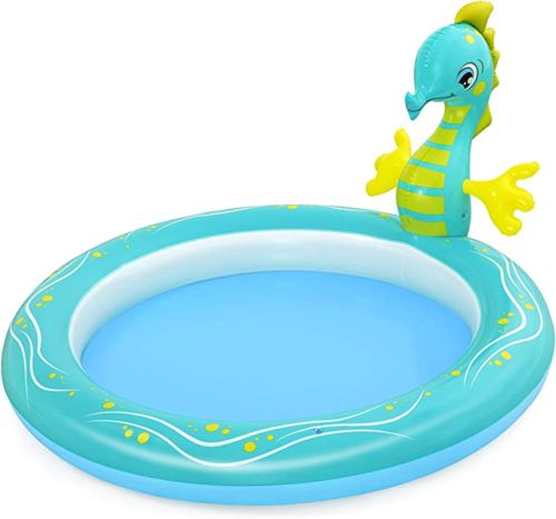 BESTWAY - SEAHORSE SPRINKLER POOL (1.88M X 1.60M X 86CM)