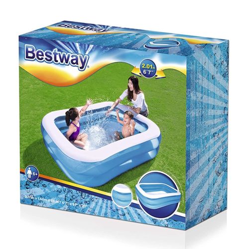 Bestway Rectangular Family Pool – Blue 2.01M X 1.50M X 51Cm