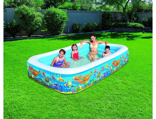 Bestway -  Happy Flora Kids Pool (3.05M X 1.83M X 56Cm)