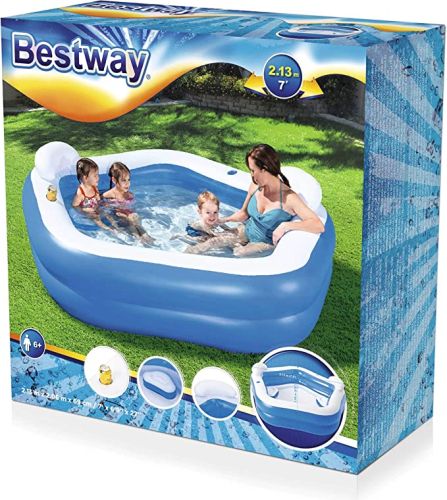 Bestway - Family Fun Pool (2.13M X 2.06M X 69Cm) 