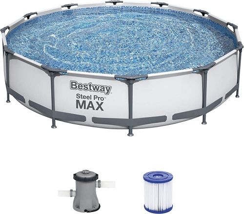 Bestway -Steel Pro Max Pool Set (3.66M X 76Cm) 