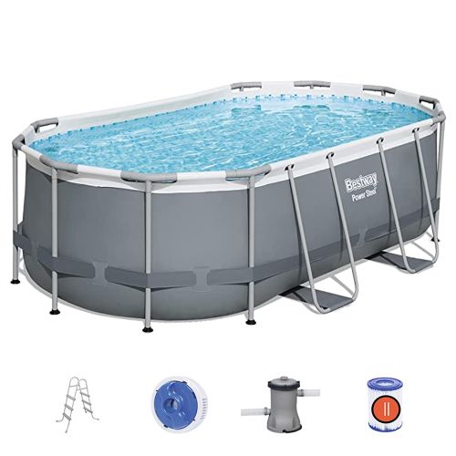 Bestway - Oval Pool Set 4.27M X 2.50M X 1.00M