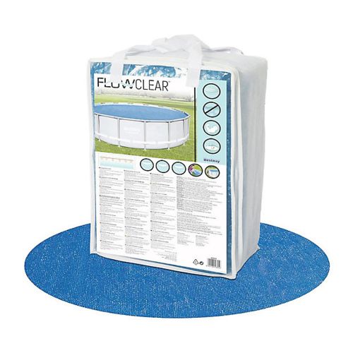 Bestway - Flowclear Solar Round Pool Cover - Blue