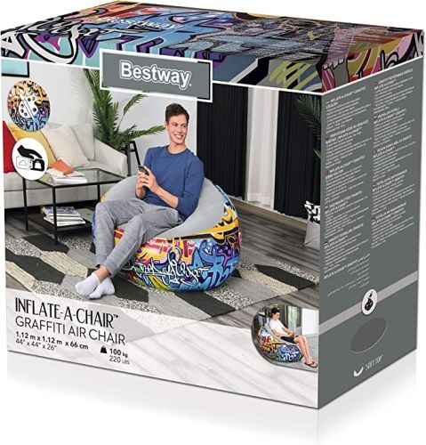 Bestway Graffiti Inflate-A-Chair 