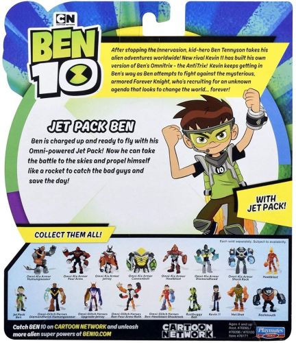 Ben10 Basic Fig 5 With Collectible Ar Character