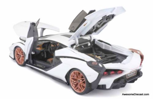 1:18 Lamborghini Sian Fkp 37 - 2019 (White)