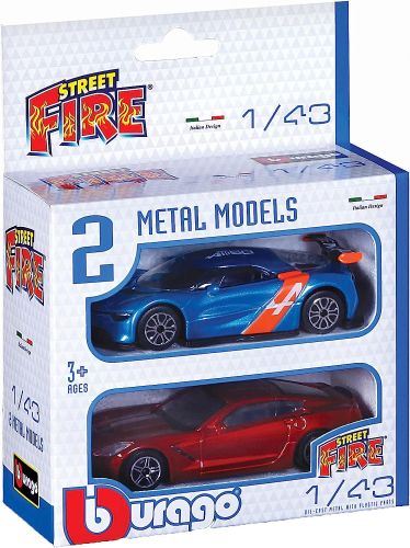 Burago 1:43 2Pcs Street Fire Colection