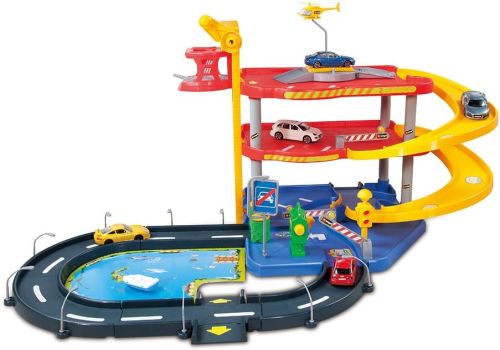 1:43 Collezione Parking Playset Incl. 2 Cars