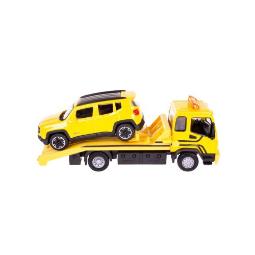 1:43 Street Fire Flatbed Tow Truckt Asst