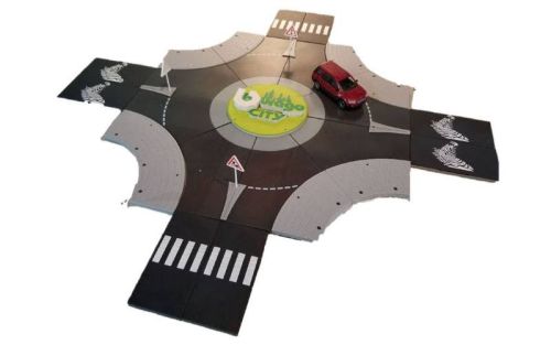 Bburago City Roundabout Playset
