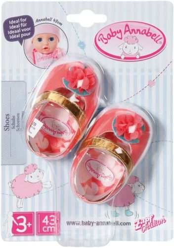 Baby Annabell Shoes 2 Assorted 43Cm 