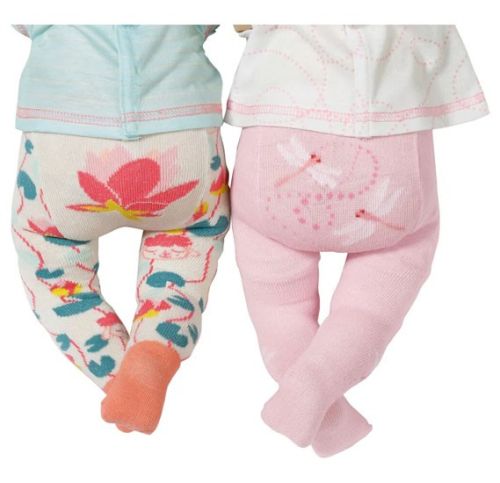 Baby Annabell Tights 2X, 2 Ass. 43Cm 