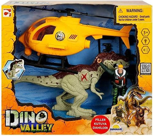 Chap Mei Dino Valley Copter Attack Playset