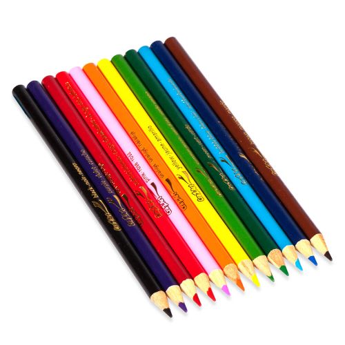 Crazart 12 X Coloured Pencils Peggable Box
