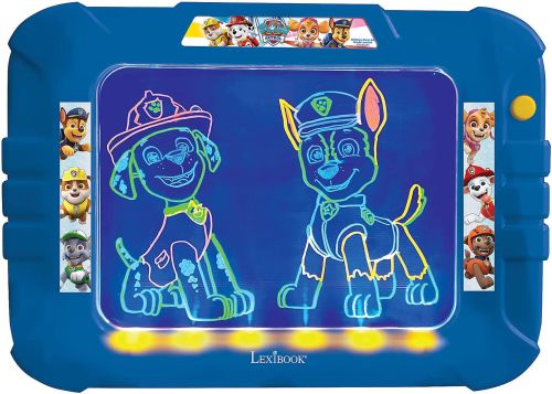 LEXIBOOK PAW PATROL NEON LUMINOUS DRAWINGBOARD