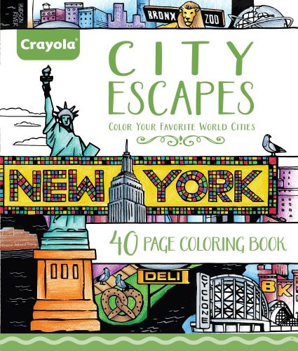 Adult Coloring City Escapes Coloring Books