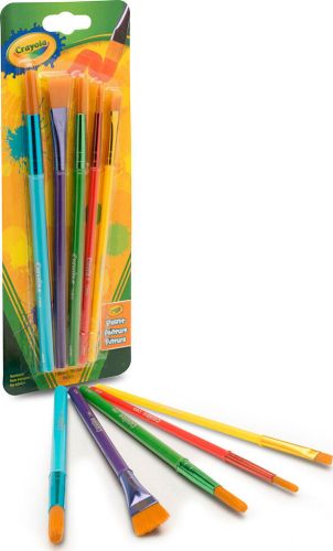 Crayola 5Ct Arts And Craft Brush Set