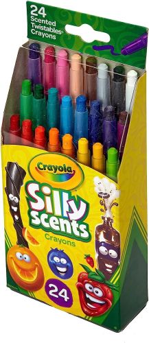 Crayola 24 Ct Silly Scents Mini Twistables Scented Crayons