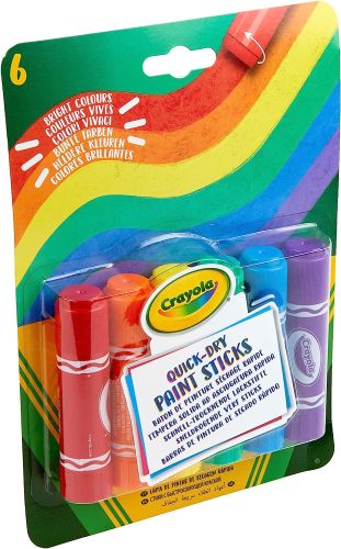 Crayola Project 6 Ct. Quick Dry Paint Sticks