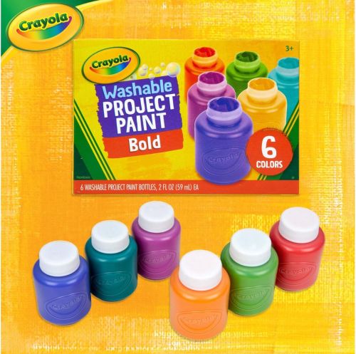 Crayola Project 6 Ct. Washable Paint Bold