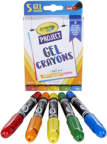 Crayola 5Ct Gel Crayons