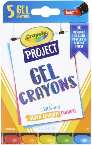 Crayola 5Ct Gel Crayons