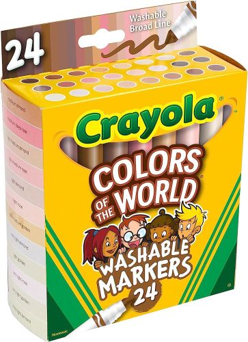 Crayola 24Ct Cotw Bl Markers