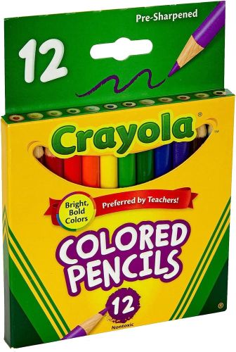Crayola 12 Ct. Colored Pencils, Short