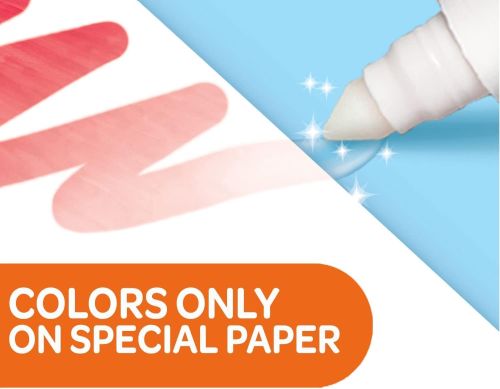 Crayola Color Wonder Set Animal Friends, Foldelope, 4 Marker