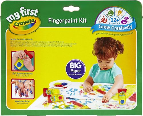 Crayola My First Crayola Washable Finger Paint Kit
