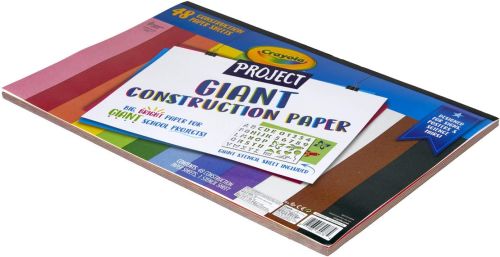 Crayola Project 48 Ct. Giant Construction Paper