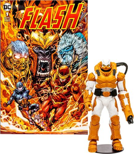 Dc Direct Figure With Comic - The Flash Wv2 - Heatwave