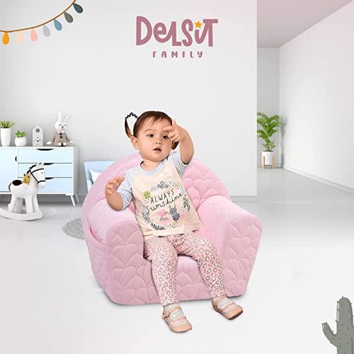 Delsit Arm Chair - Grosseil Over Pink 42 X 52 X 32 Cm